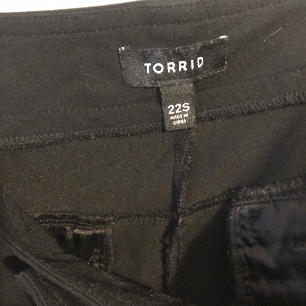 Torrid skinny dress pants